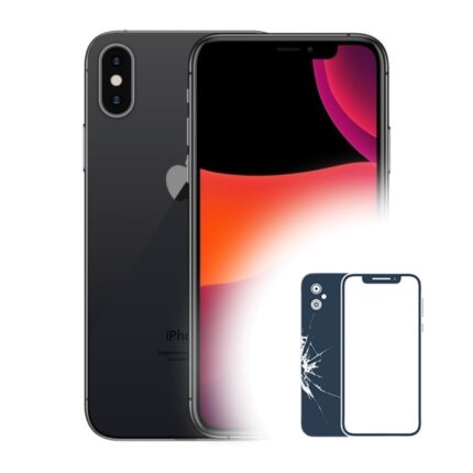 cover iphone x black