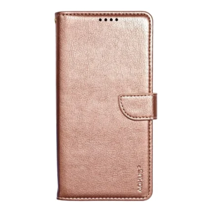 book case iphone 15 pro max rose gold