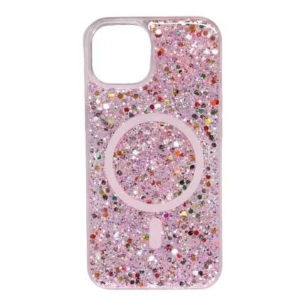 glitter case iphone 14 13 pink