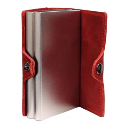 wallet double red