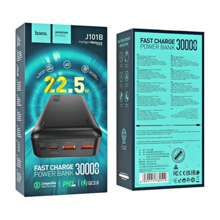 power bank hoco j101b 30000mah 22.5w