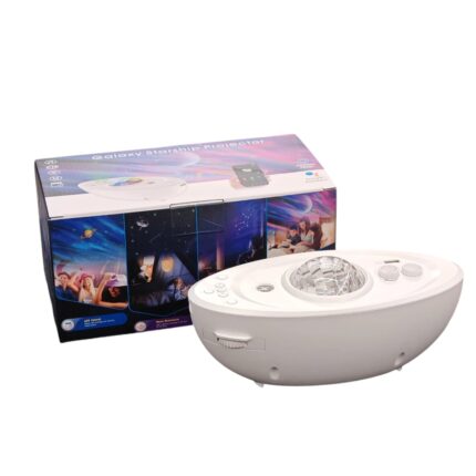 galaxy starship projector with speaker and google assistant