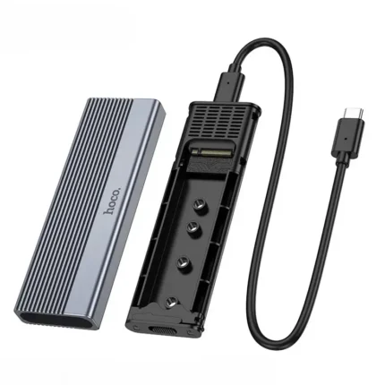 enclosure hoco aluminium m.2 nvme ssd usb c