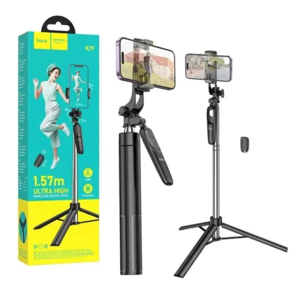 selfie stick hoco k19 wireless ultra high 1.57m