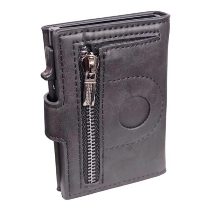 women's rfid blocking wallet large capacity long wallet with wrist strap pink